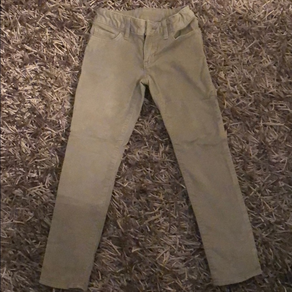 Gap kids 6 regular pants golden sparkles